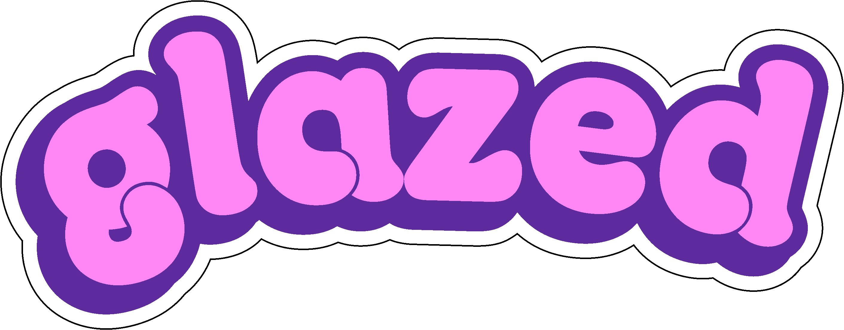 Glazed logo